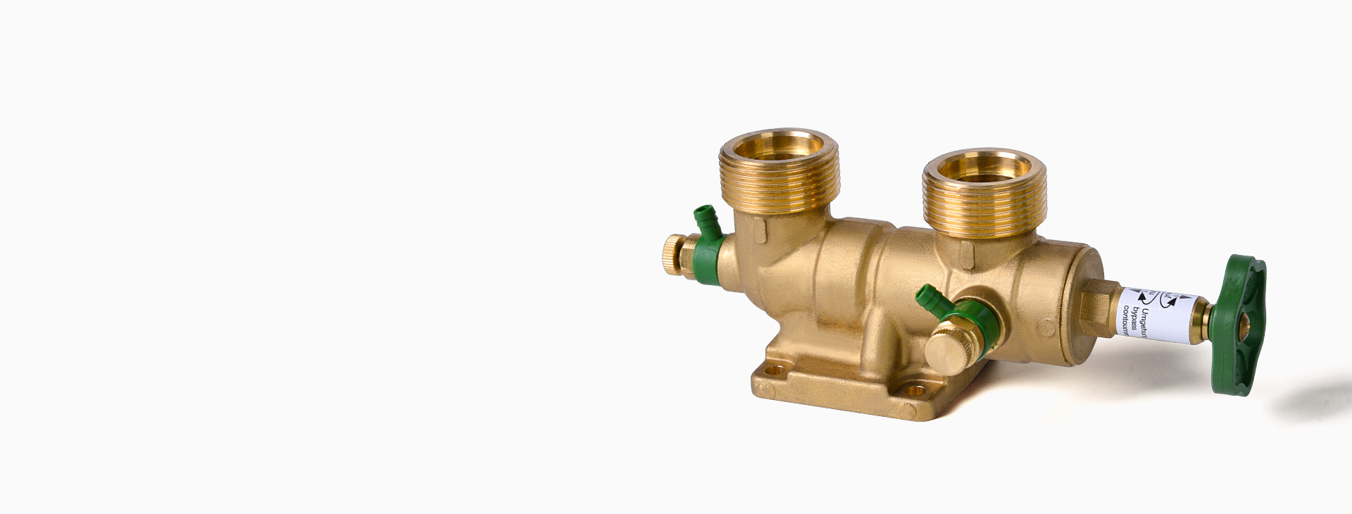 <h4>高純度銅鑄旁通閥<br></h4>
<p>高純度銅鑄旁通閥，抗氧化、耐腐蝕、更耐壓，一體式設計，雙排水口。</p>