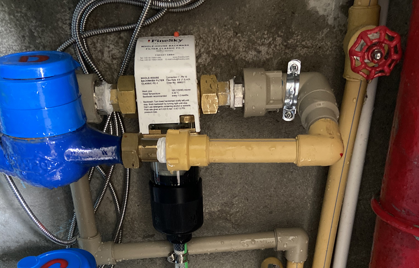 上海閔行區(qū)星河灣凈水器安裝-前置過濾器+超濾凈水器(圖1) 222 (1).jpg